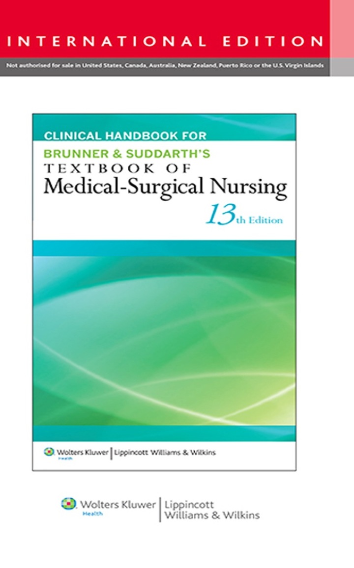 Test Bank for Brunner and Suddarth’s Textbook of Medical-Surgical Nursing Hinkle 13th Edition 1 Test Bank for Brunner and Suddarth’s Textbook of Medical-Surgical Nursing Hinkle 13th Edition