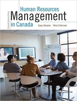 Test Bank for Human Resources Management in Canada 13th Canadian Edition By Gary 1 Test Bank for Human Resources Management in Canada 13th Canadian Edition By Gary