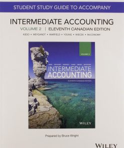 Solution Manual for Intermediate Accounting Volume 2, 11th Canadian Edition – Donald E. Kieso
