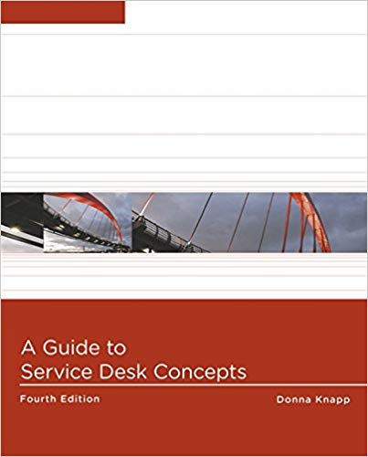 Test Bank for A Guide to Service Desk Concepts, 4th Edition by Donna Knapp 1 Test Bank for A Guide to Service Desk Concepts, 4th Edition by Donna Knapp