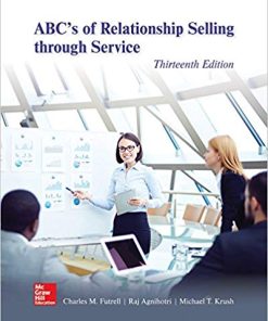 Test Bank for ABC’s of Relationship Selling through Service 13th Edition by Charles Futrell