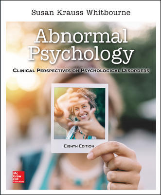 Test Bank for Abnormal Psychology: Clinical Perspectives on Psychological Disorders 8th Edition by Susan 1 Test Bank for Abnormal Psychology: Clinical Perspectives on Psychological Disorders 8th Edition by Susan