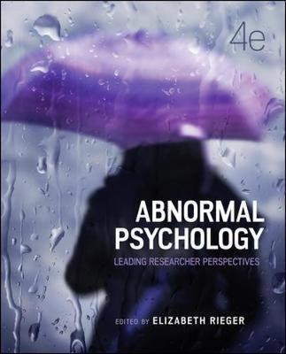 Test Bank for Abnormal Psychology Leading Researcher Perspectives 4th Edition by Rieger 1 Test Bank for Abnormal Psychology Leading Researcher Perspectives 4th Edition by Rieger