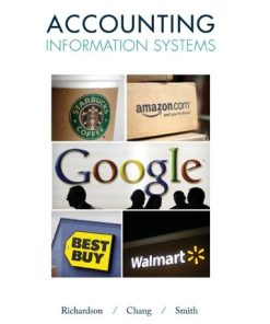 Test Bank For Accounting Information System 1st Edition by Vernon Richardson