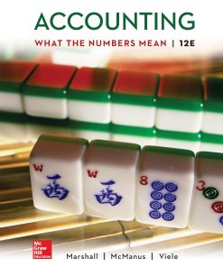 Test Bank for Accounting What the Numbers Mean David Marshall 12th Edition