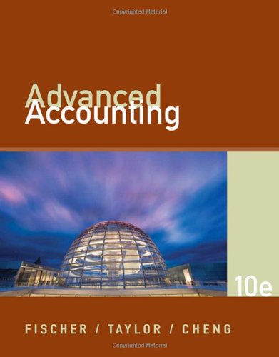 Test Bank for Advanced Accounting 10th Edition by Fischer 1 Test Bank for Advanced Accounting 10th Edition by Fischer
