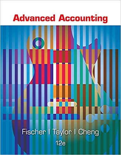 Test Bank for Advanced Accounting 12th Edition by Paul M. Fischer, William J. Taylor, and Rita H. Cheng 1 Test Bank for Advanced Accounting 12th Edition by Paul M. Fischer, William J. Taylor, and Rita H. Cheng