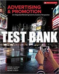 Test Bank for Advertising and Promotion: Canadian 6th Edition by Guolla