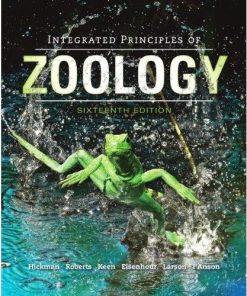 Test Bank for Integrated Principles of Zoology 16th Edition by Hickman, Keen, Larson, and Roberts
