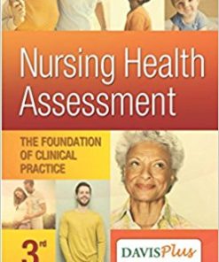 Test Bank for Nursing Health Assessment, 3rd Edition by Dillon