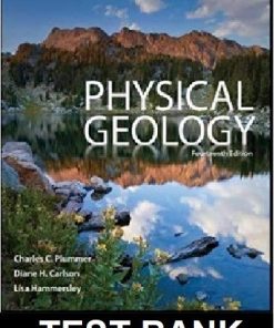 Test Bank for Physical Geology 14th Edition by Plummer