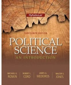 Test Bank for Political Science: An Introduction 13th Edition by Roskin