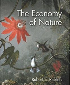 Test Bank for The Economy of Nature, 6th Edition by Ricklefs