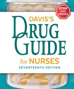 Test Bank for Davis’s Drug Guide for Nurses, 17th Edition by April Hazard Vallerand & Cynthia A. Sanoski