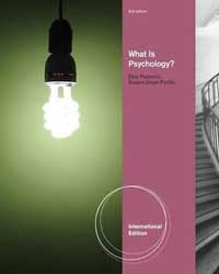 Test Bank for What is Psychology? International Edition 3rd Edition by Ellen E. Pastorino